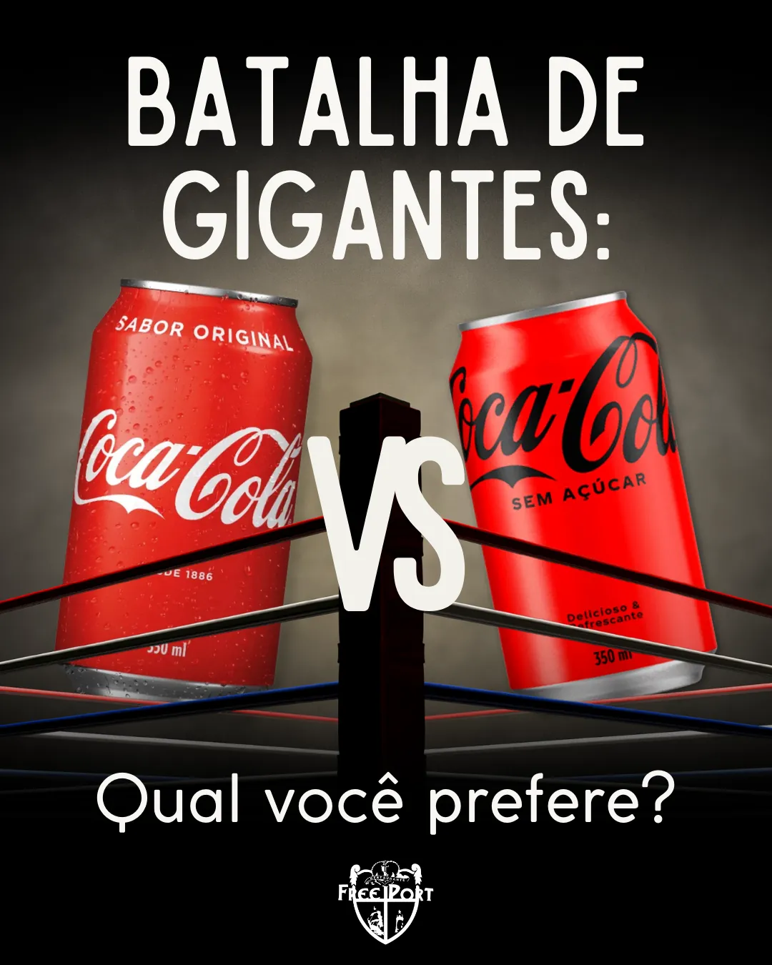 Criativo de conteúdo da BAM para Hygge Games — Batalha de Gigantes